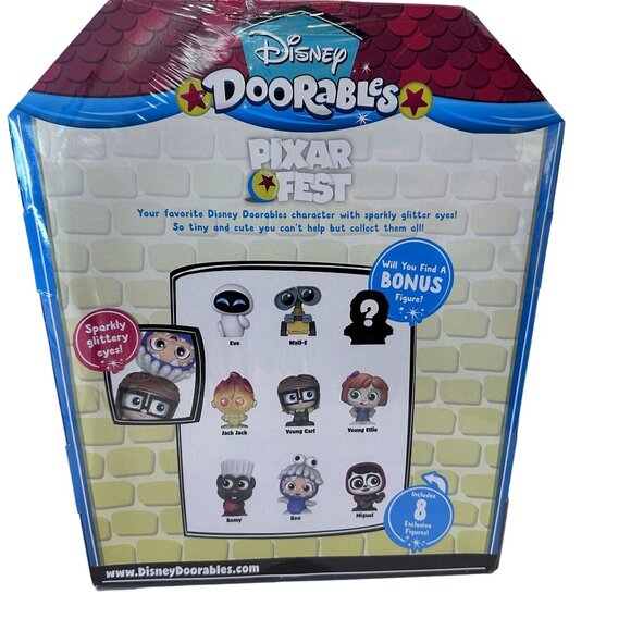 Disney Doorables Pixar Fest Collection Peek With 8 Exclusive Figures RETIRED NEW - Picture 2 of 9